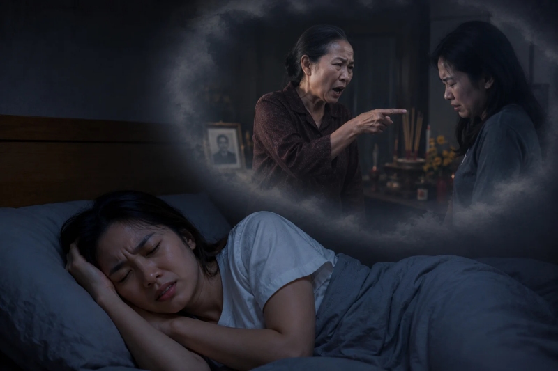 Những trường hợp thường gặp khi mơ thấy người thân đã mất