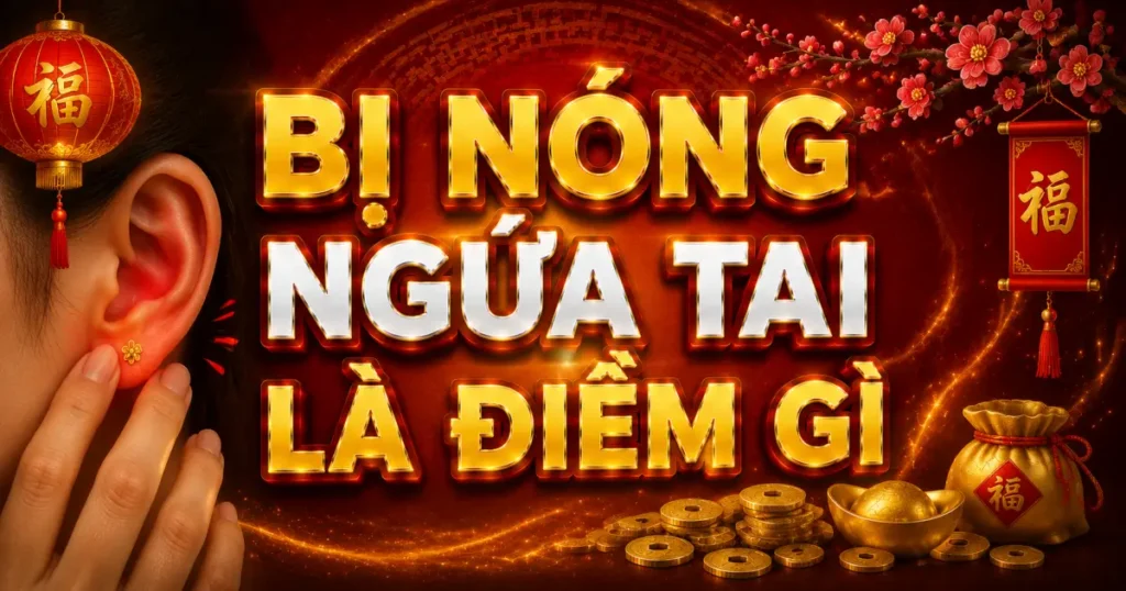 Bị nóng ngứa tai là điềm gì? Giải thích theo khoa học và dân gian