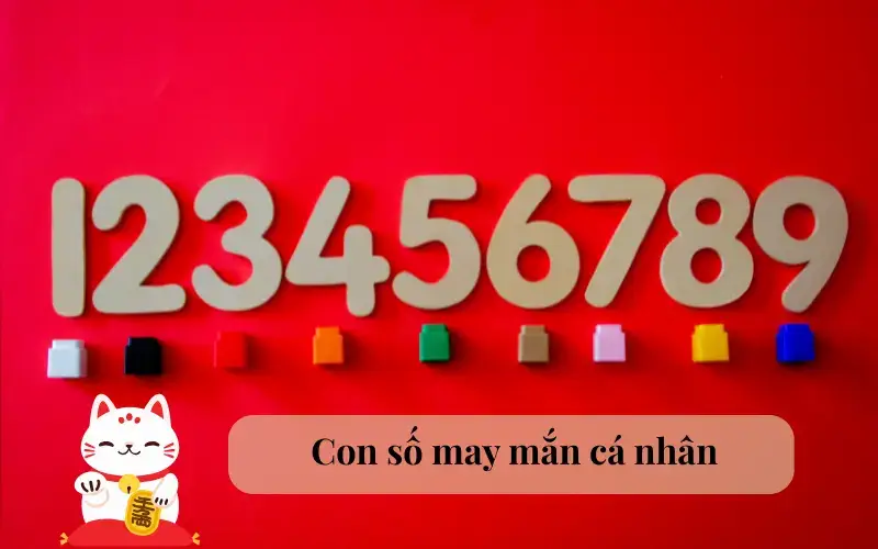 Các con số may mắn theo phong thủy ngũ hành
