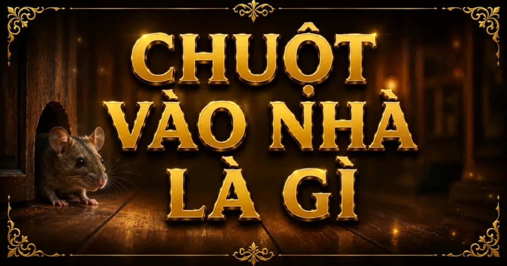 Chuột vào nhà là gì? Đây là điềm báo tốt hay xấu?