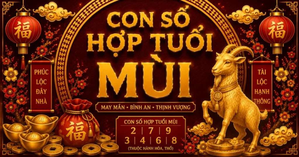 Con số hợp tuổi Mùi là số nào? Con số may mắn cho người tuổi Dê