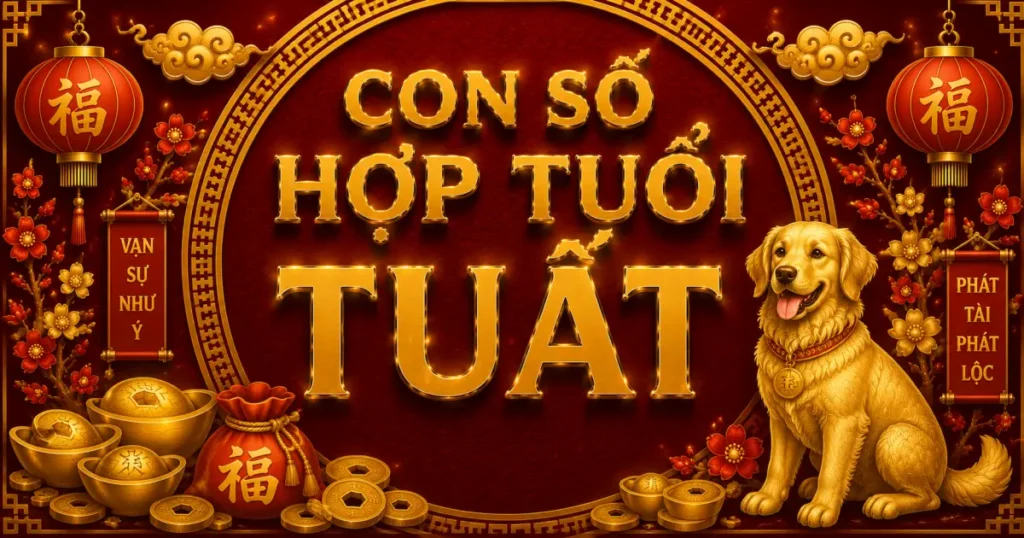 Con số hợp tuổi Tuất? Con số may mắn cho người tuổi Chó