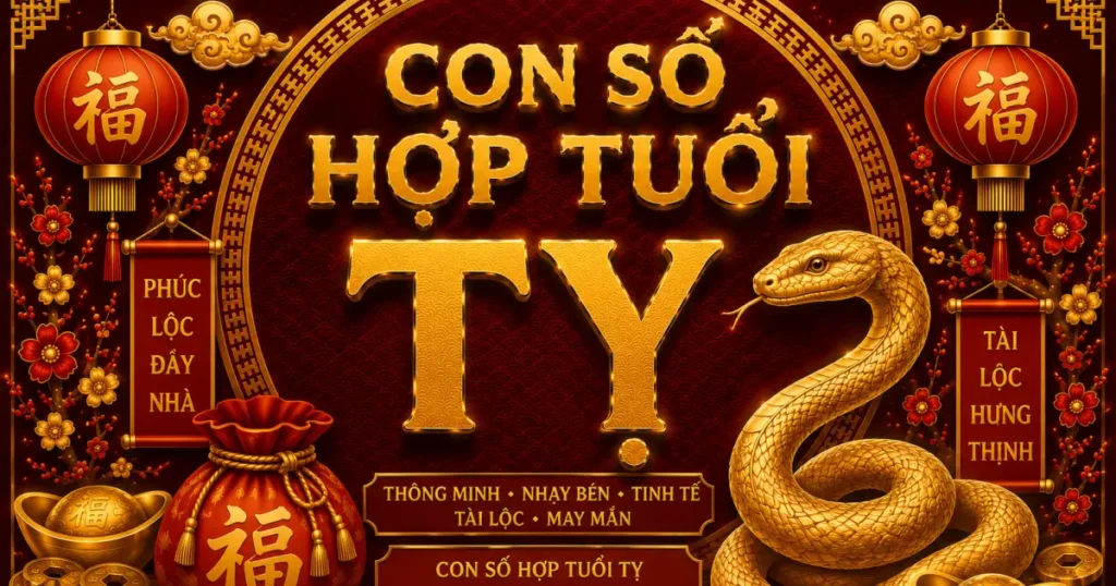 Con số hợp tuổi Tỵ là số nào? Con số may mắn cho người tuổi Tỵ