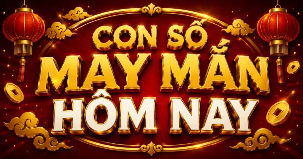 Con số may mắn hôm nay và cách chọn con số may mắn cho bạn