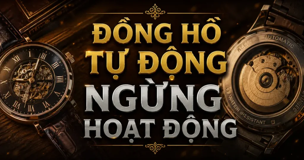 Đồng hồ tự động ngừng hoạt động là điềm gì? Giải thích ý nghĩa