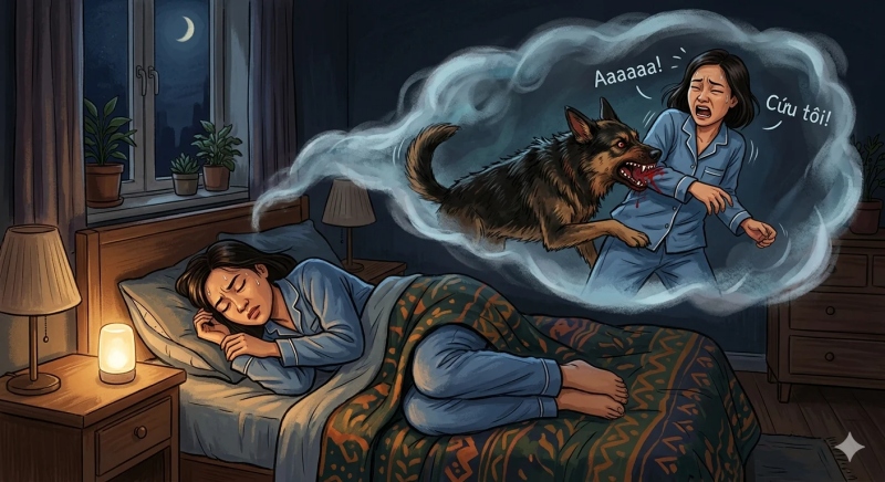 Mơ thấy chó đánh con gì bao ăn?
