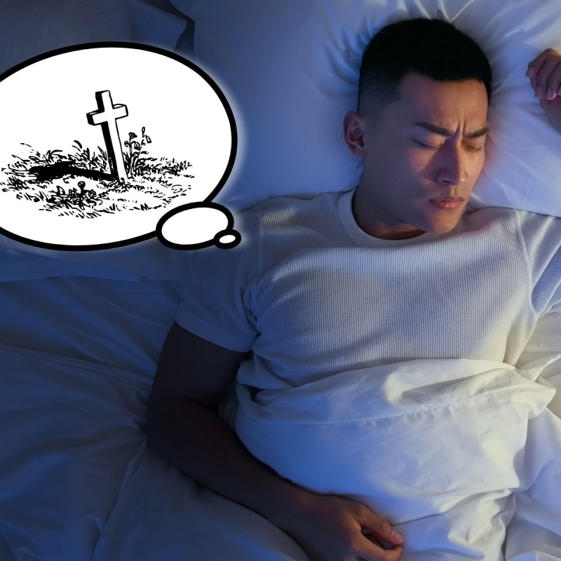 Nằm mơ thấy mình chết đánh con gì?