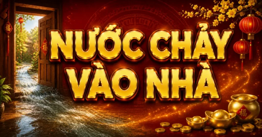 Nước chảy vào nhà là điềm báo gì theo quan niệm về phong thủy?