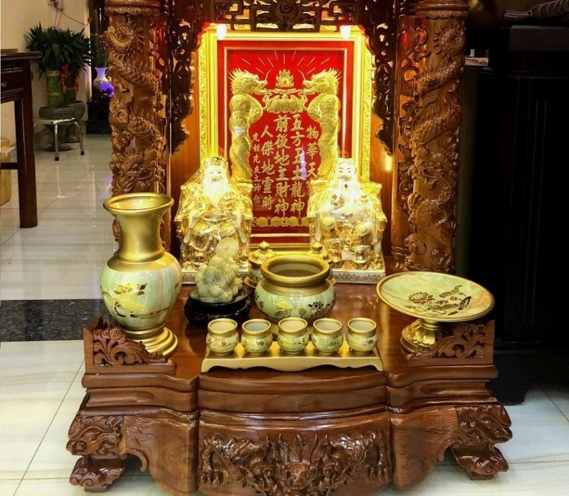 Hé lộ những cặp số tương ứng khi mơ thấy bàn thờ ông địa và những lưu ý