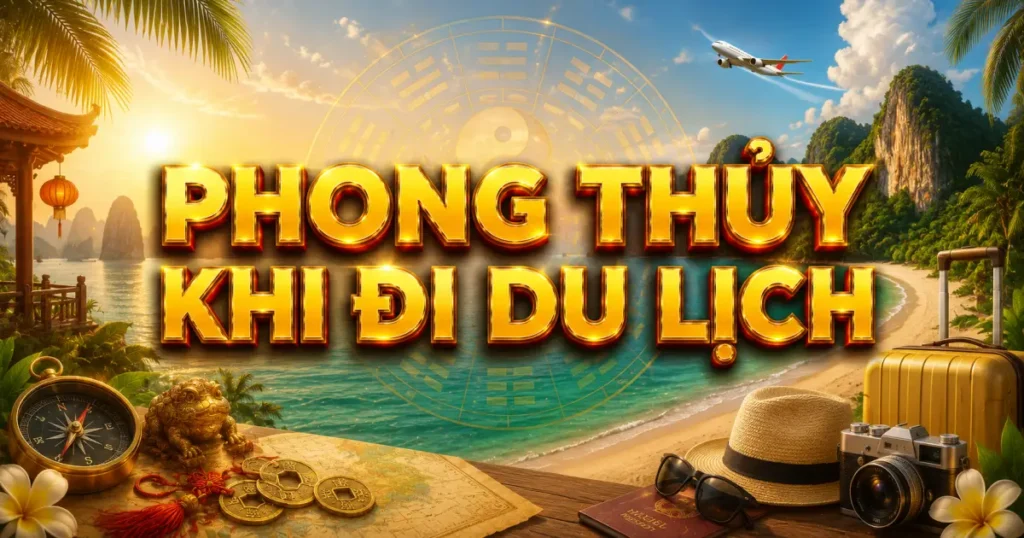 Bí kíp phong thủy khi đi du lịch để an toàn suôn sẻ