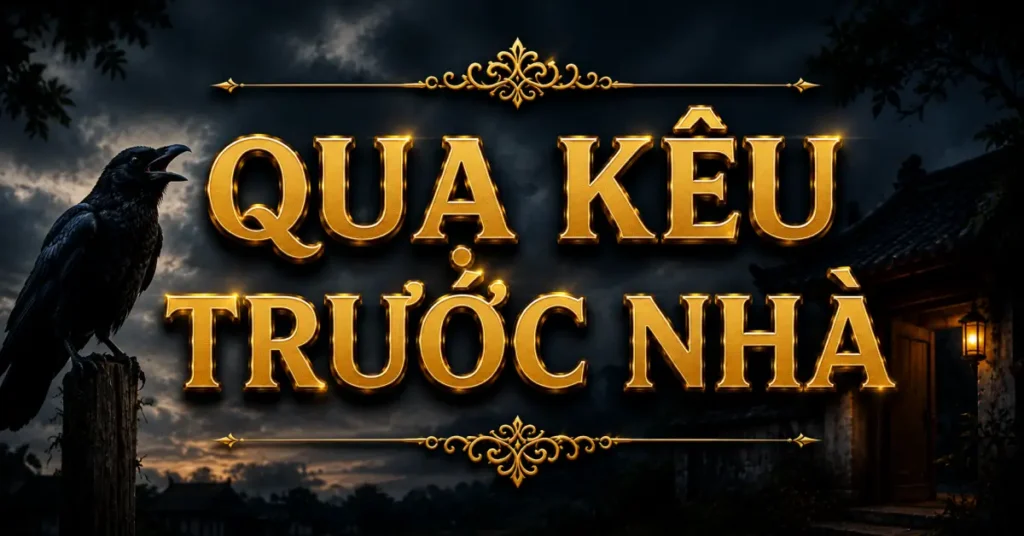 Quạ kêu trước nhà là điềm lành hay dữ? Giải thích ý nghĩa