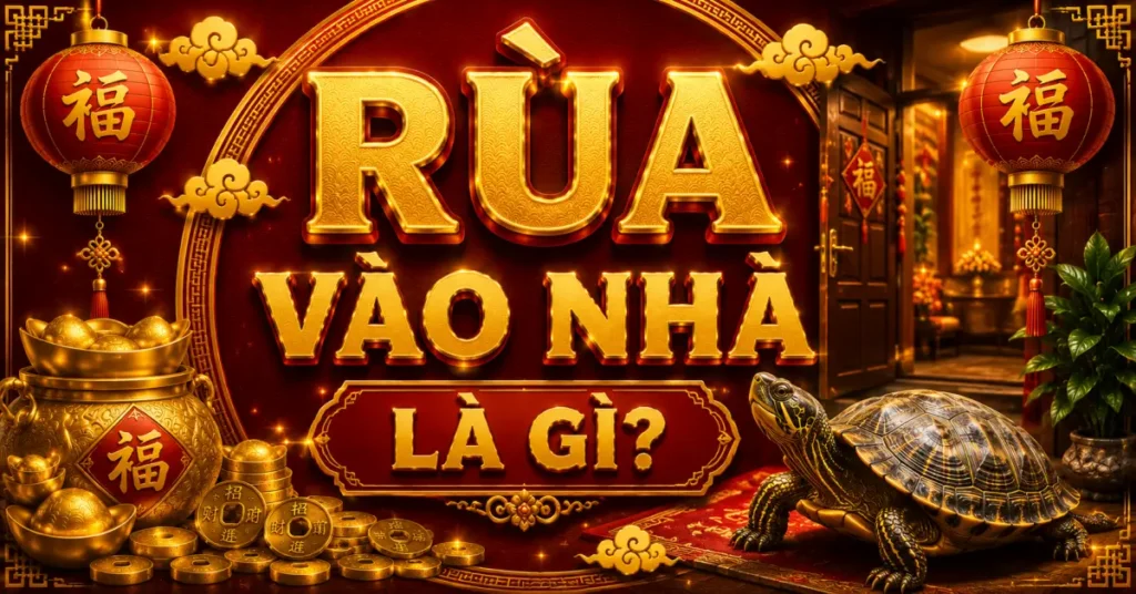 Rùa vào nhà là gì? Giải mã điềm báo khi thấy rùa vào nhà