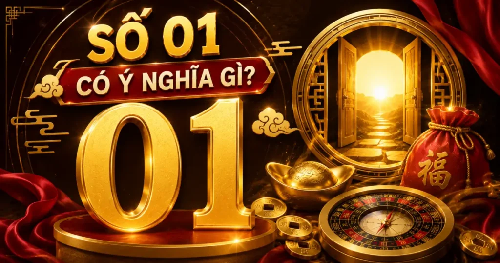 Số 01 có ý nghĩa gì theo dân gian và quan niệm phong thủy