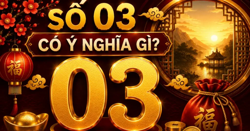 Số 03 có ý nghĩa gì trong thiên văn ngũ hành và phong thủy