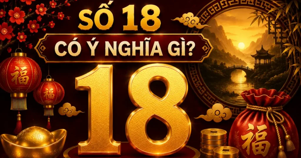 Số 18 có ý nghĩa gì trong phong thủy tâm linh và đời sống