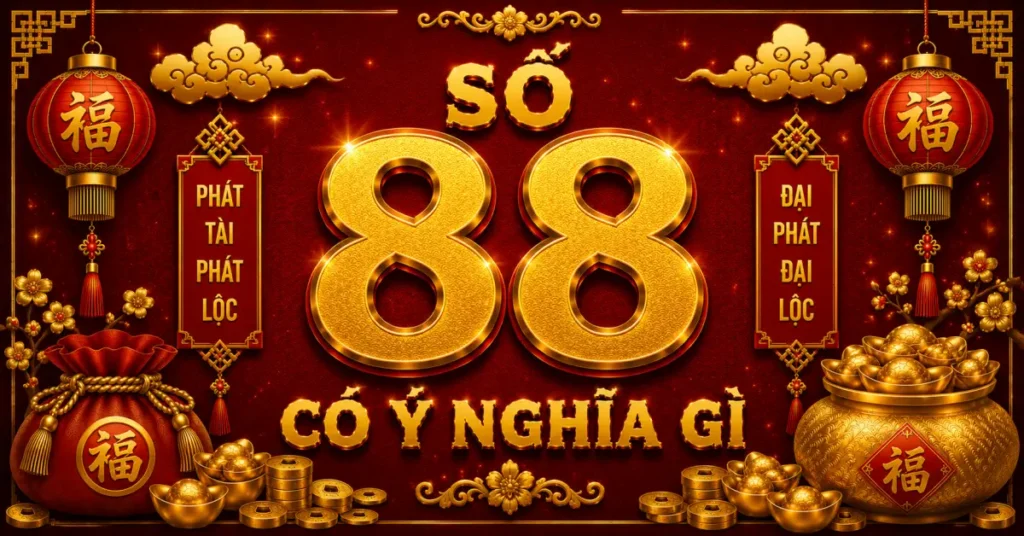Số 88 có ý nghĩa gì trong đời sống hàng ngày và phong thủy?