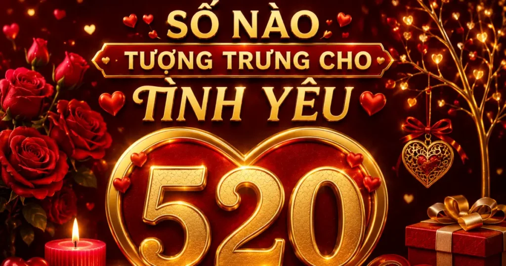 Số nào tượng trưng cho tình yêu theo quan niệm dân gian