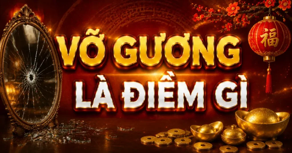 Vỡ gương là điềm gì? Tốt hay xấu theo quan niệm dân gian