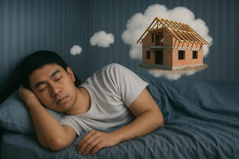Mơ thấy xây nhà là điềm báo gì?