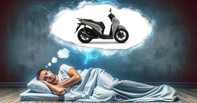Những giấc mơ thấy xe máy thường gặp nhất