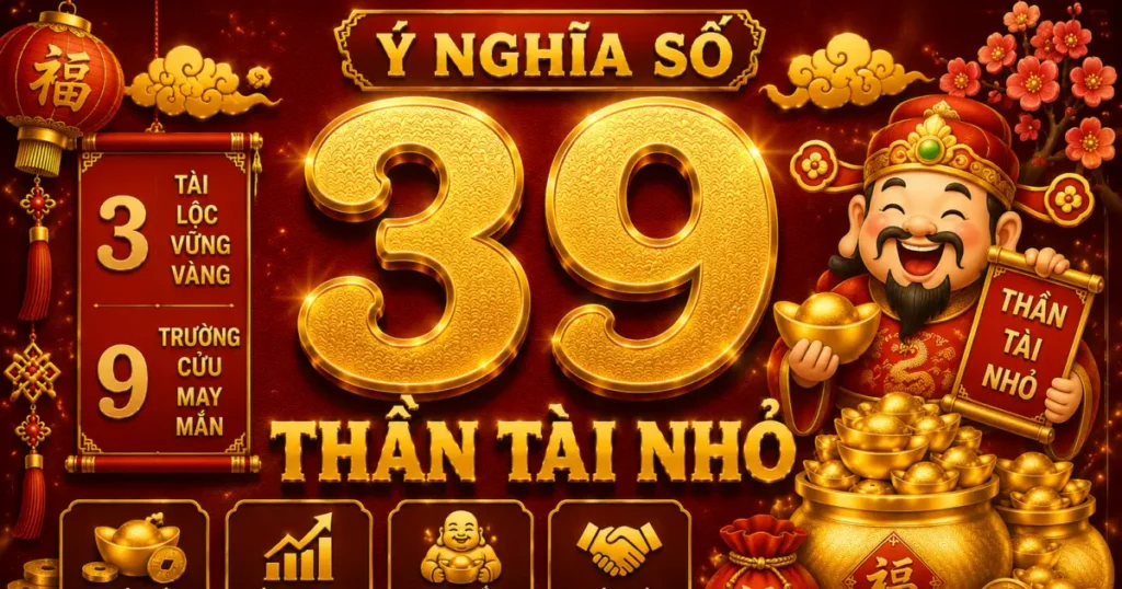 Ý nghĩa số 39 thần tài nhỏ trong quan niệm văn hóa Á Đông