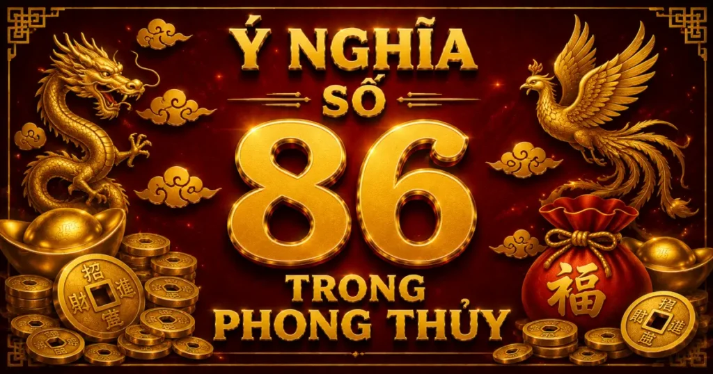 Ý nghĩa số 86 trong phong thủy ngũ hành và văn hóa dân gian