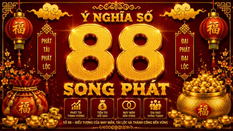 Ý nghĩa số 88 song phát trong văn hóa dân gian Á Đông